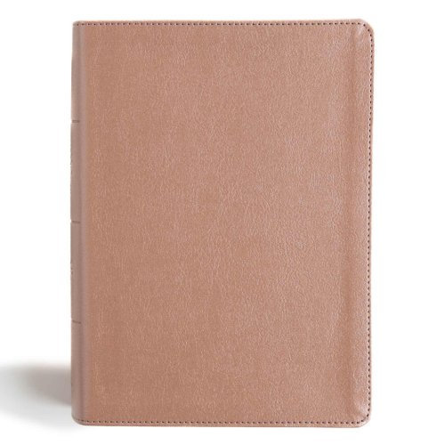 CSB Study Bible, Personal Size Edition, Rose Gold