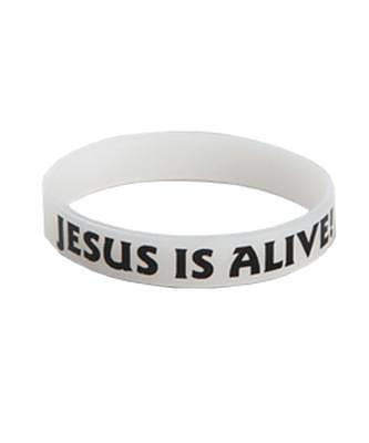 Rise Up With Jesus Incredible Changing Wristbands - Pack of 10