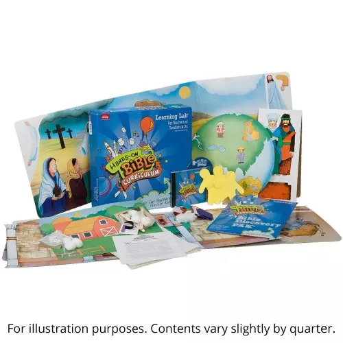 Winter 2023 Hands-On Bible Curriculum Toddlers & 2s: Learning Lab