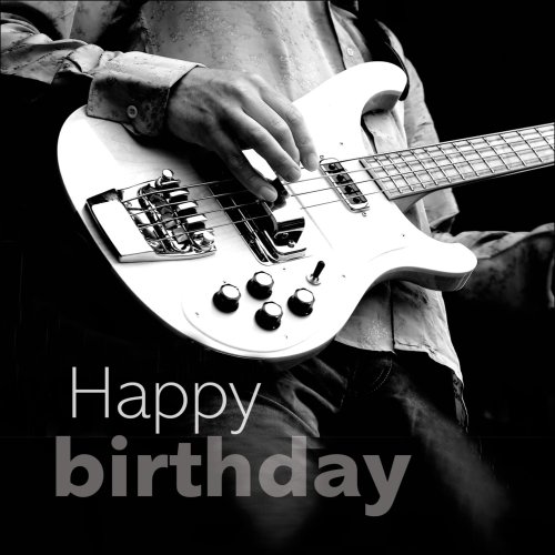 Black And White Guitar