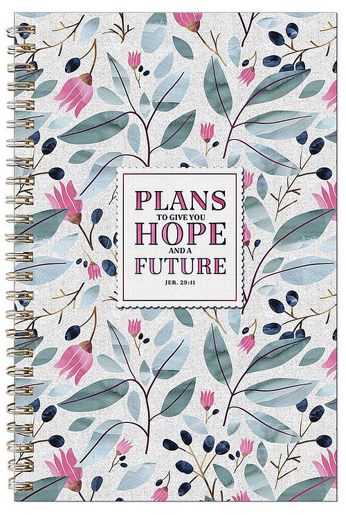 Plans To Give You Hope Wirebound Notebook