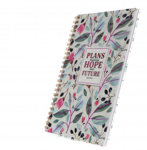 Plans To Give You Hope Wirebound Notebook
