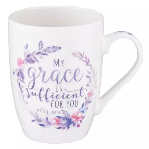 My Grace Is Sufficient 2 Corinthians 12:9 Ceramic Mug