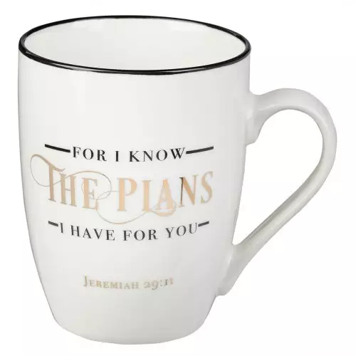 I Know The Plans Coffee Mug – Jeremiah 29:11