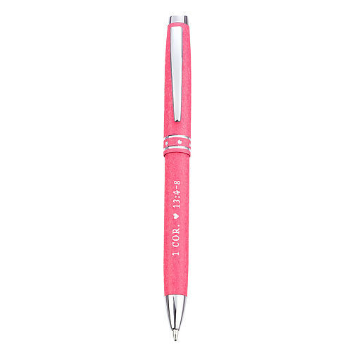 Love Is Patient, Love Is Kind Pink Pen