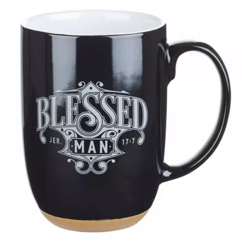 Mug Black/White Blessed Man Jer. 17:7