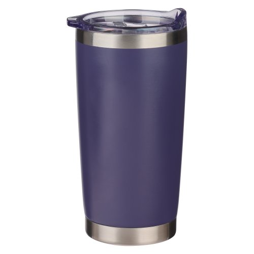 Mug SS Travel Purple Be Still & Know Ps. 46:10