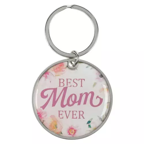 Keychain Best Mom Ever Num. 6:24