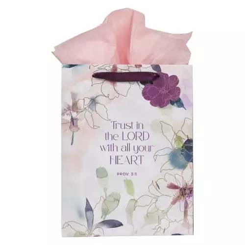 Gift Bag LG Portrait Trust in the Lord Prov. 3:5