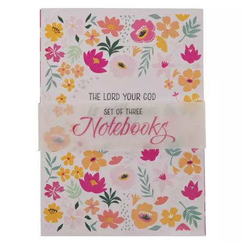 Notebook Set 3 pc God Is With You Zeph. 3:17