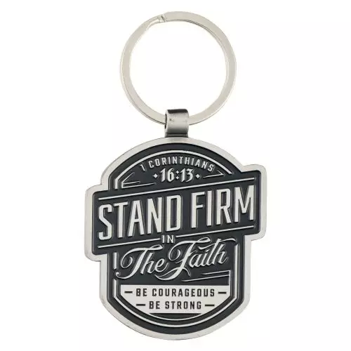 Keychain Stand Firm 1 Cor. 16:13
