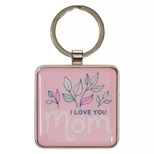 Keychain I Love You Mom 1 Cor. 13:4
