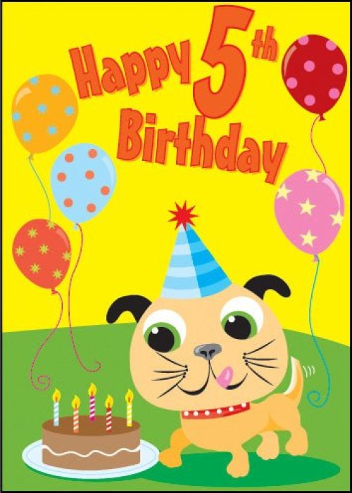 Happy 5th Birthday