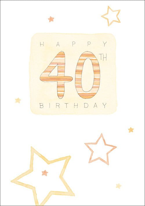 Happy 40th Birthday