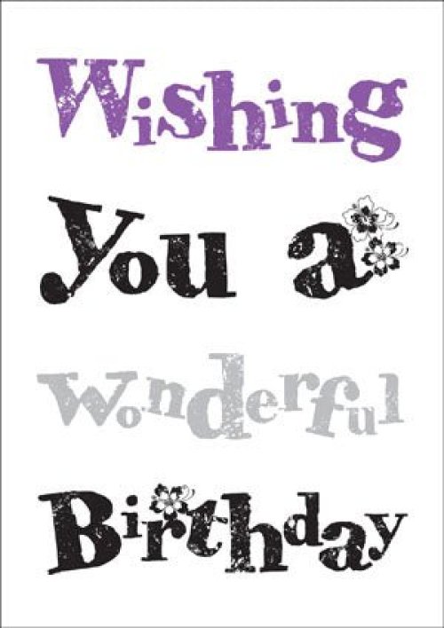 Wonderful Birthday