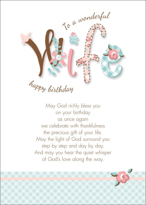 Happy Birthday - Wife