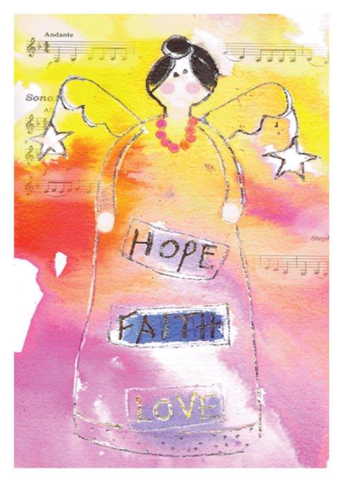 Hope Faith Love - Lesley Hollingworth
