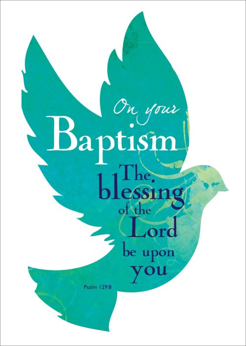 Baptism - Std Card Gloss