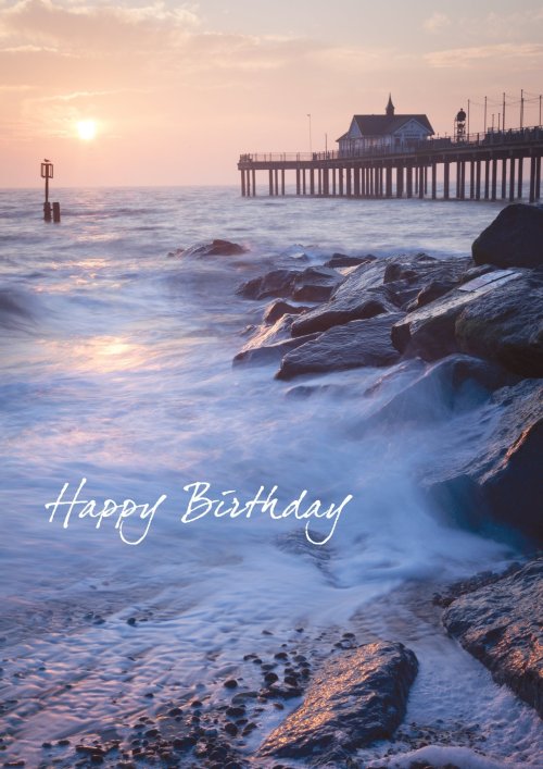 Happy Birthday - Standard Card - Gloss 6pk