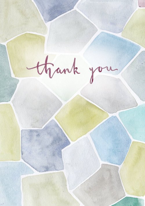 Thank You - Standard Card