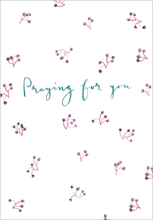 Pack of 6 Praying For You - Standard Cards