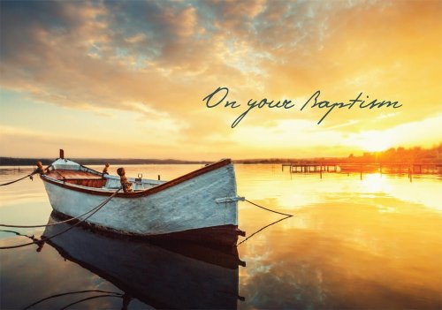 On Your Baptism - Boat - Gloss