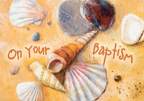 On Your Baptisim - Shells Std CardGloss (6 Pack)