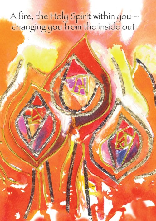 A Fire, The Holy Spirit- Lesley Hollingworth
