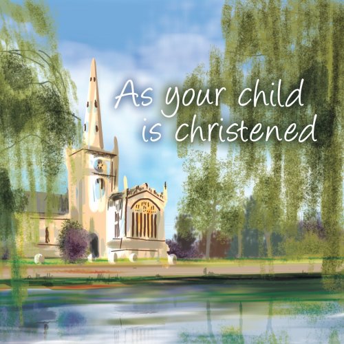 As Your Child Is Christened - Square Card