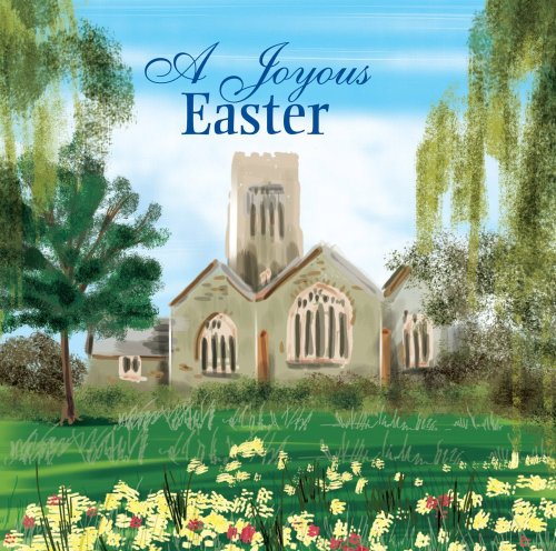 A Joyous Easter - Square Card