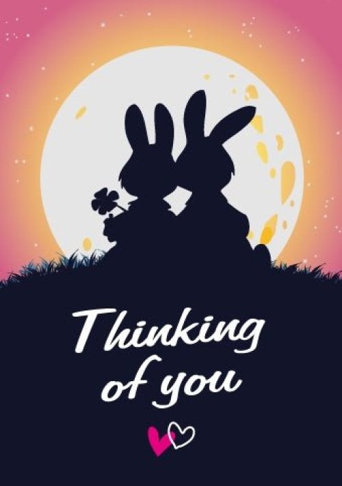 Thinking Of You - Moon Foil Gloss Std