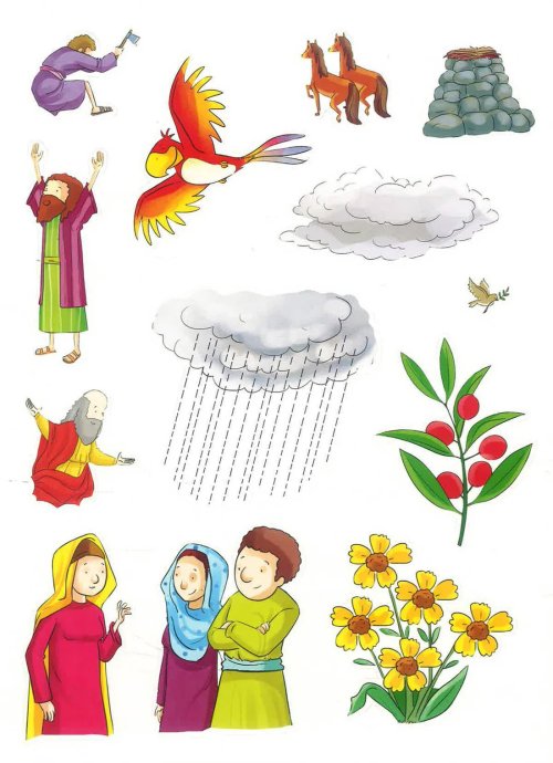 Bible Story Sticker Book For Children: Noah's Ark