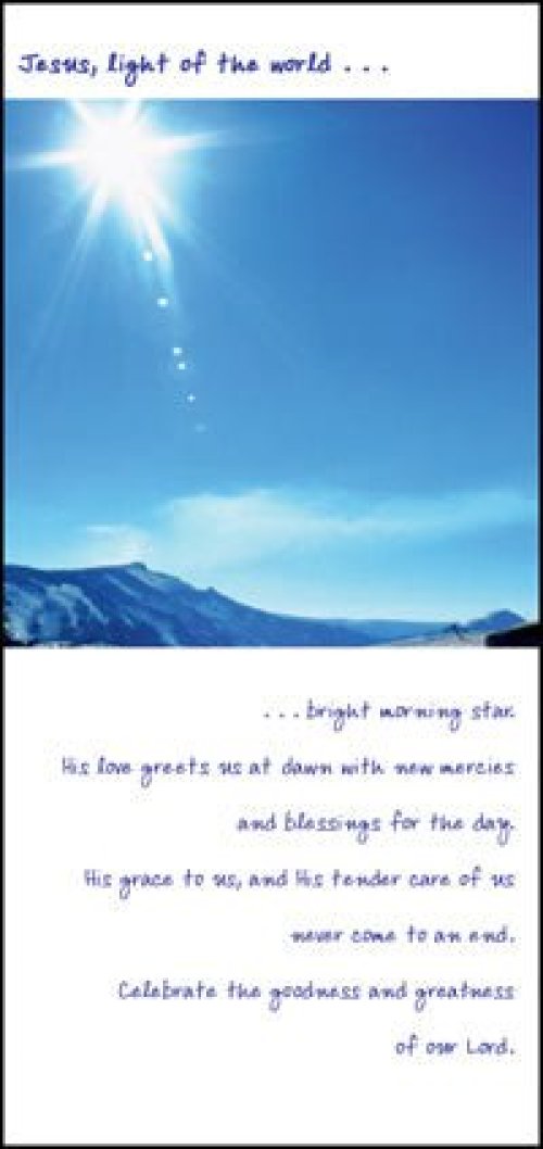 Jesus Light Of The World ****