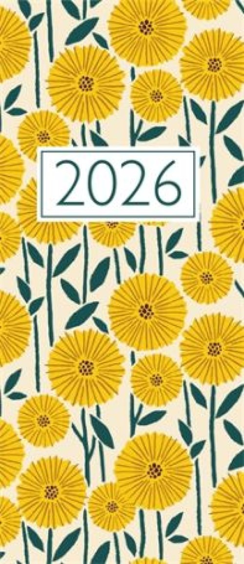 Church Pocket Book Diary with Lectionary 2026 Sunflowers