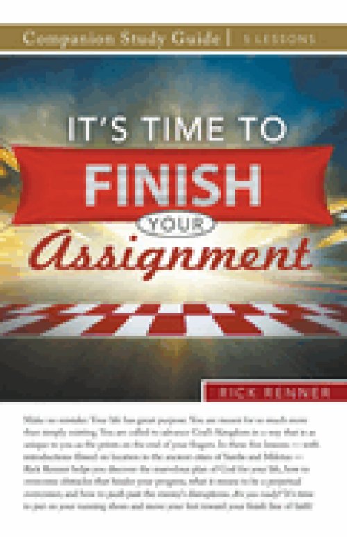 It's Time to Finish Your Assignment Study Guide