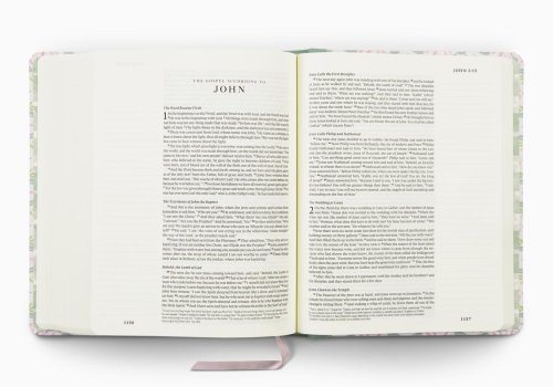 ESV Single Column Journaling Bible, Artist Series (Cloth over Board, Lulie Wallace, Penelope)