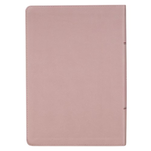 NLT, The Spiritual Growth Bible Faux Leather, Dusty Mauve