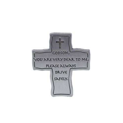 Godson Cross Visor Clip - Pack of 4