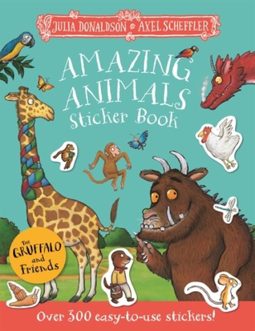 Gruffalo And Friends: Amazing Animals Sticker Book