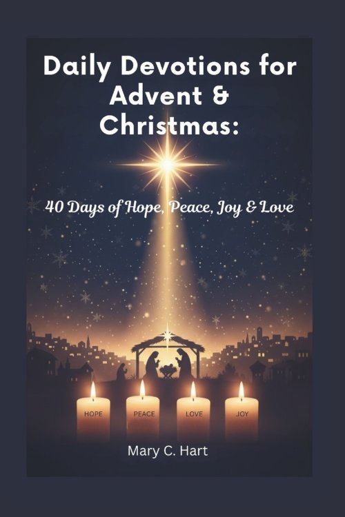 Daily Devotions for Advent & Christmas: 40 Days of Hope, Peace, Joy & Love