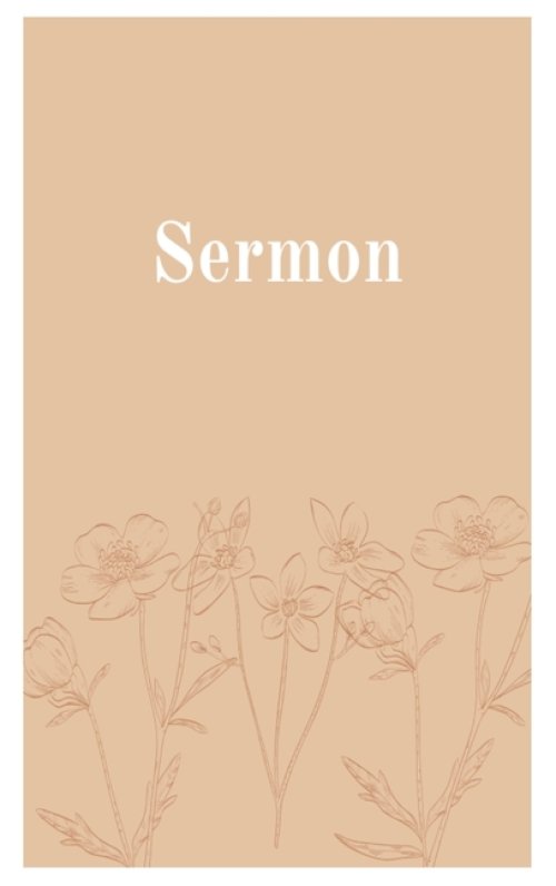 Sermon Notebook