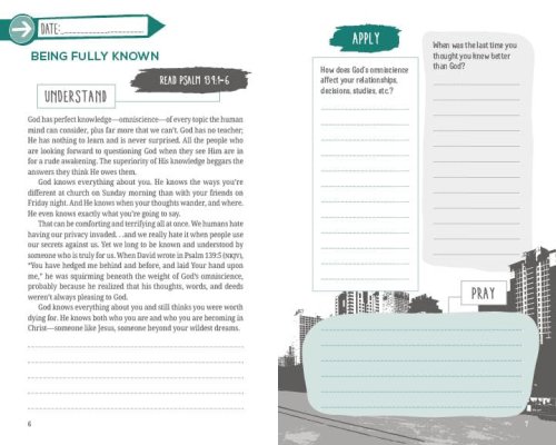 The 5-Minute Bible Study Map for Teen Guys: A Creative Journal