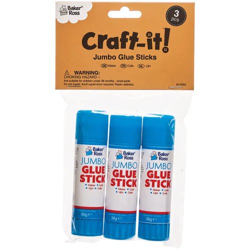 Jumbo Glue Sticks (Pack of 24)