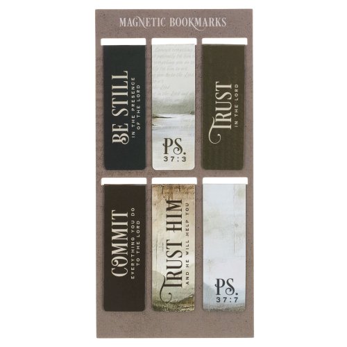 Magnetic Bookmark Set Be Still