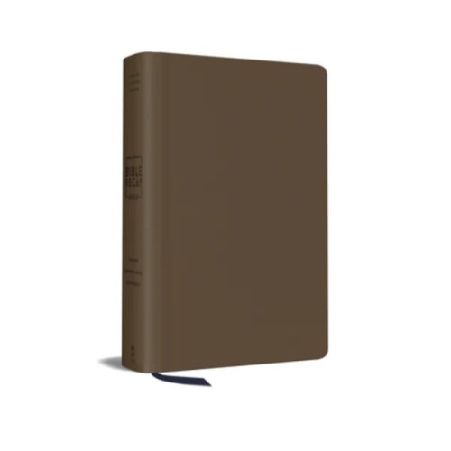 The Bible Recap 365-Day Chronological ESV Study Bible, Brown Imitation Leather