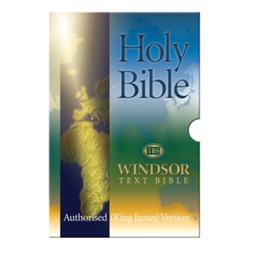 KJV Pew Bible: Black, Leather, Presentation Page, Ribbon Marker, Bible Word List, Illustrations, Reading Plan