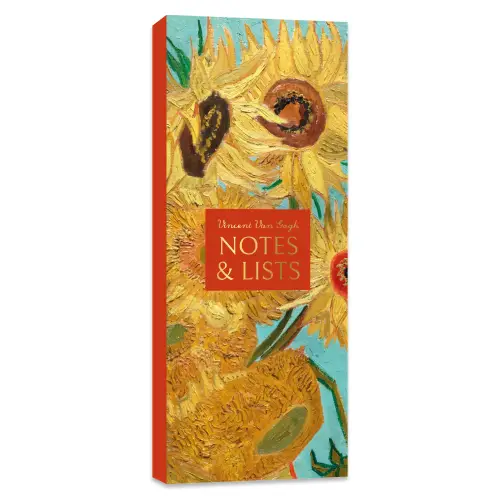 Tall Notepad - Van Gogh Sunflowers