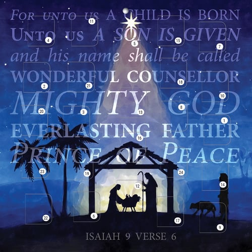 Advent Calendar Square: Silhouette