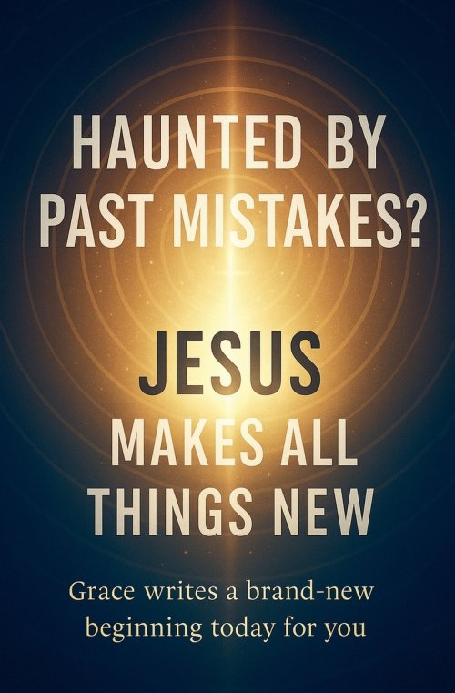 Haunted by Past Mistakes? Jesus Makes All Things New