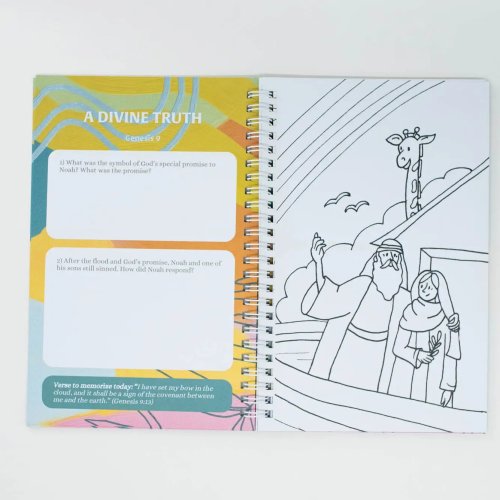 The Saga of the Seed: The Story of Genesis Journal & Colouring Book
